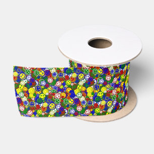 Primary Face Beads,GREEN-RIBBON SPOOL Satin Ribbon