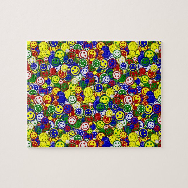 Primary Face Beads,YELLOW-JIGSAW PUZZLE (Horizontal)