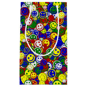 Primary Happy Face Beads,RED-GIFT BAG s
