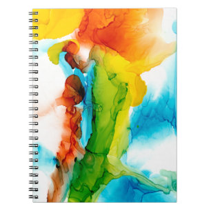 Primary Plume - Watercolors Notebook