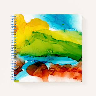 Primary Plume - Watercolors Notebook
