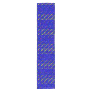 Primary Polka Dots-Blu-COTTON TABLE RUNNER