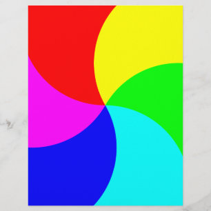 Primary Rainbow Spiral