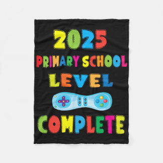 Primary School Year 6 Leaver 2025 - Gamer Level Co Fleece Blanket