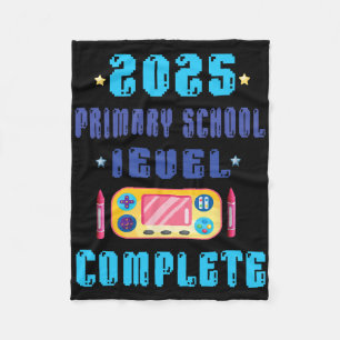 Primary School Year 6 Leaver 2025 - Gamer Level Co Fleece Blanket