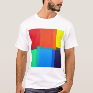 Primary Secondary Tertiary Colour. Abstract Design T-Shirt