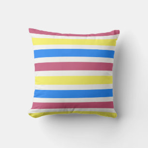 Primary Stripes Cushion