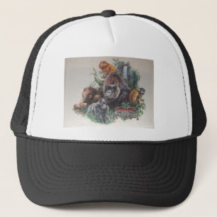 Primates of the Rainforest Trucker Hat