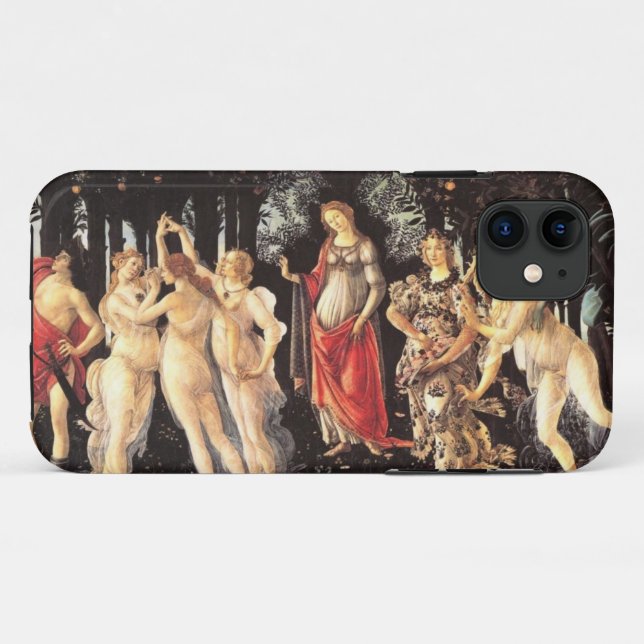 Primavera /Allegory of Spring Botticelli Case-Mate iPhone Case (Back (Horizontal))