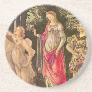 Primavera, Allegory of Spring by Sandro Botticelli Coaster