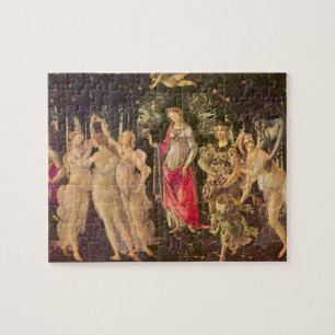 Primavera, Allegory of Spring by Sandro Botticelli Jigsaw Puzzle