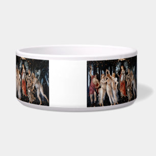 Primavera Botticelli Ceramic Pet Bowl