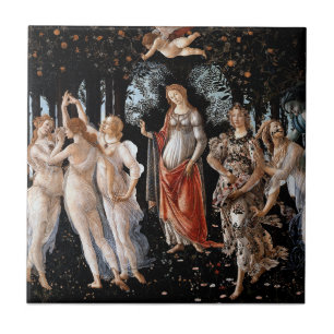 Primavera Botticelli Ceramic Tile