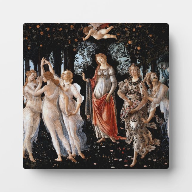 Primavera Botticelli Plaque (Front)