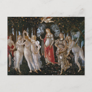 Primavera Botticelli Postcard