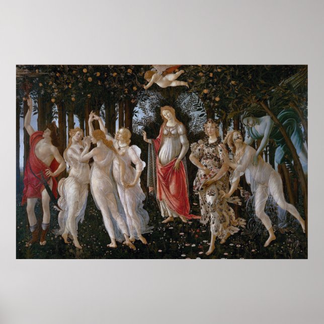 Primavera Botticelli Poster (Front)