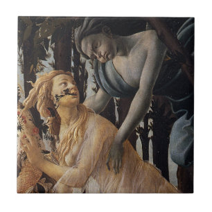 Primavera, Chloris and Zephyrus, Sandro Botticelli Ceramic Tile