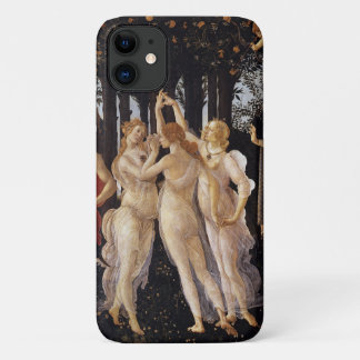 Primavera Detail of Three Graces by Botticelli iPhone 11 Case