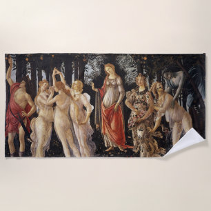 Primavera Sandro Botticelli Beach Towel