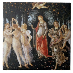 Primavera, Sandro Botticelli Ceramic Tile