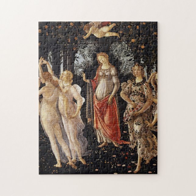 Primavera Sandro Botticelli Jigsaw Puzzle (Vertical)