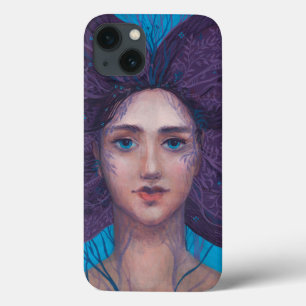 Primavera, spring goddess, fantasy surreal art iPhone 13 case