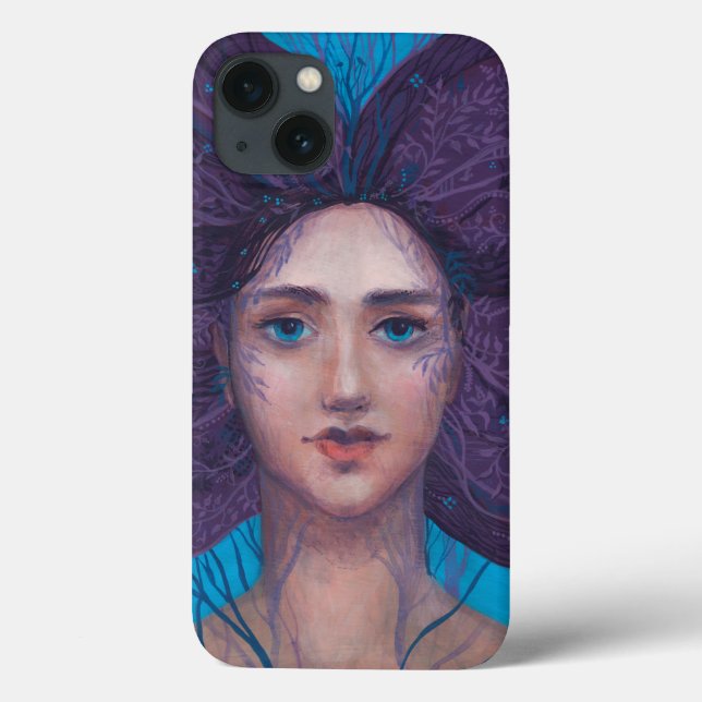 Primavera, spring goddess, fantasy surreal art Case-Mate iPhone case (Back)