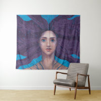 Primavera, spring goddess, fantasy surreal art