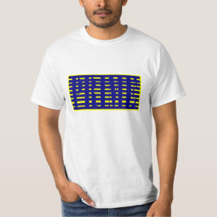 Prime Authentic Blue and Yellow T-Shirt