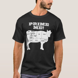 Prime Me Funny Cow T-Shirt