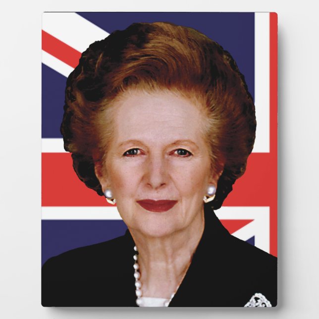 Prime Minister Margaret Thatcher - The Iron Lady Plaque (Front)