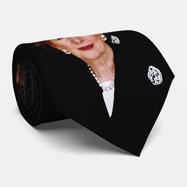Prime Minister Margaret Thatcher Tie (Rolled)