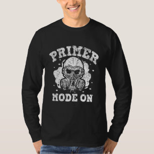 Prime mode on automotive paint gun auto body spray T-Shirt