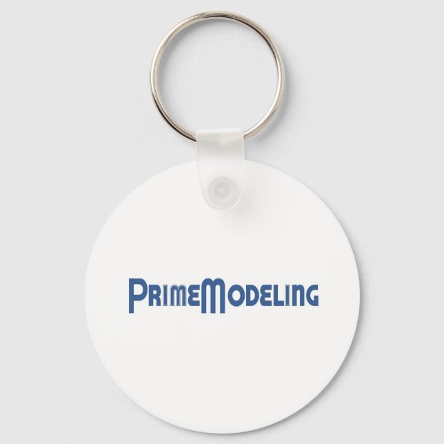 Prime Modelling Logo Key Ring (Front)