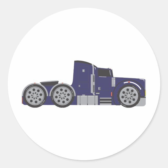 Prime Mover, Big Rig Classic Round Sticker (Front)