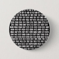 Prime numbers white on black