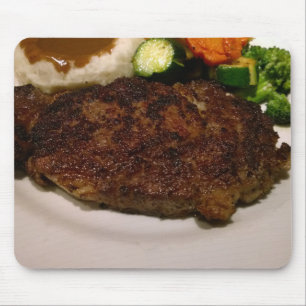 Prime Rib Steak Dinner Mouse Pad