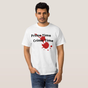 Prime Time Crime Time Men's Value T-Shirt