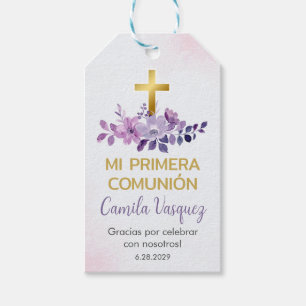 Primera Comunion Gifts and Favours First Communion Gift Tags