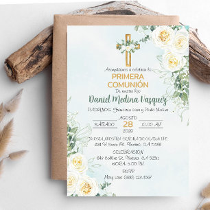 Primera Comunion Invitacion Cute First Communion Invitation
