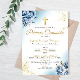 Primera Comunion Invitacion Elegant Holy Communion Invitation