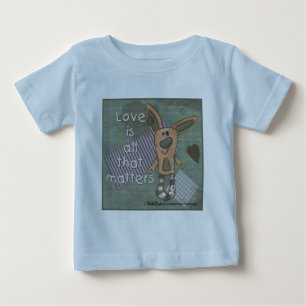 Primitive Bunny Baby T-Shirt