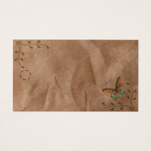 Primitive Butterfly Hang Tag