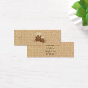 Primitive Candles Skinny Hang Tag