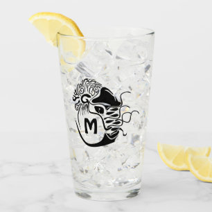 Primitive Chambered Nautilus Monogram Glass