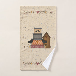 Primitive Faith Family Friends Towel Set