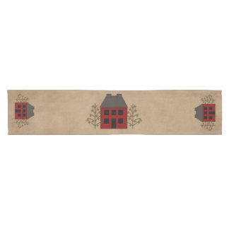 Primitive House Table Runner