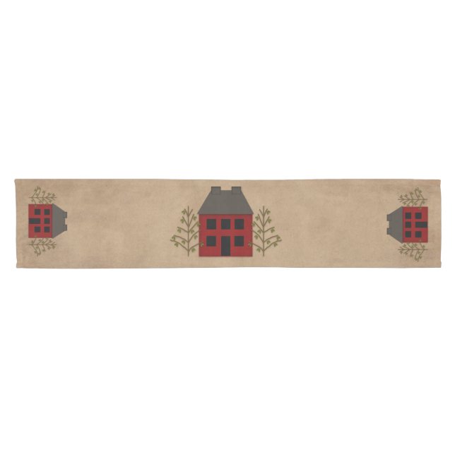 Primitive House Table Runner (Horizontal)