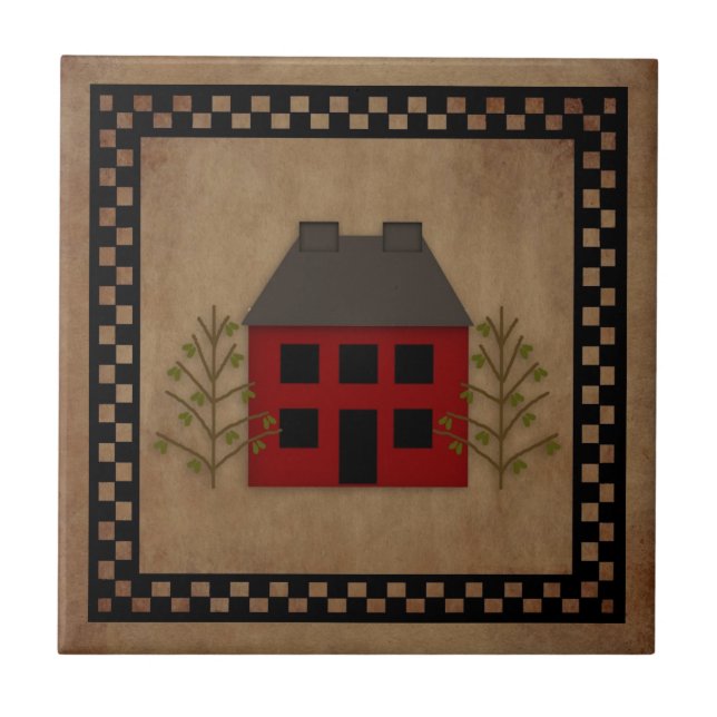 Primitive House Tile (Front)