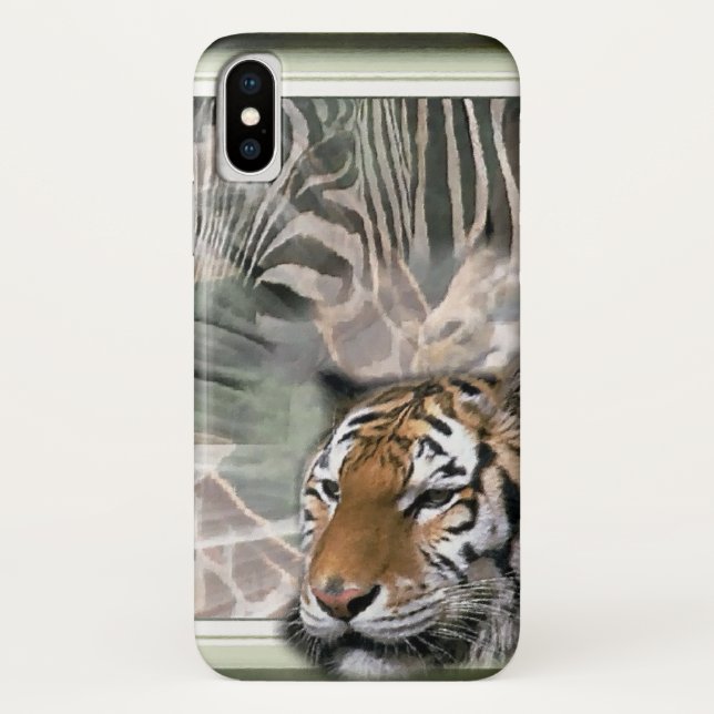 Primitive Jungle Case-Mate iPhone Case (Back)